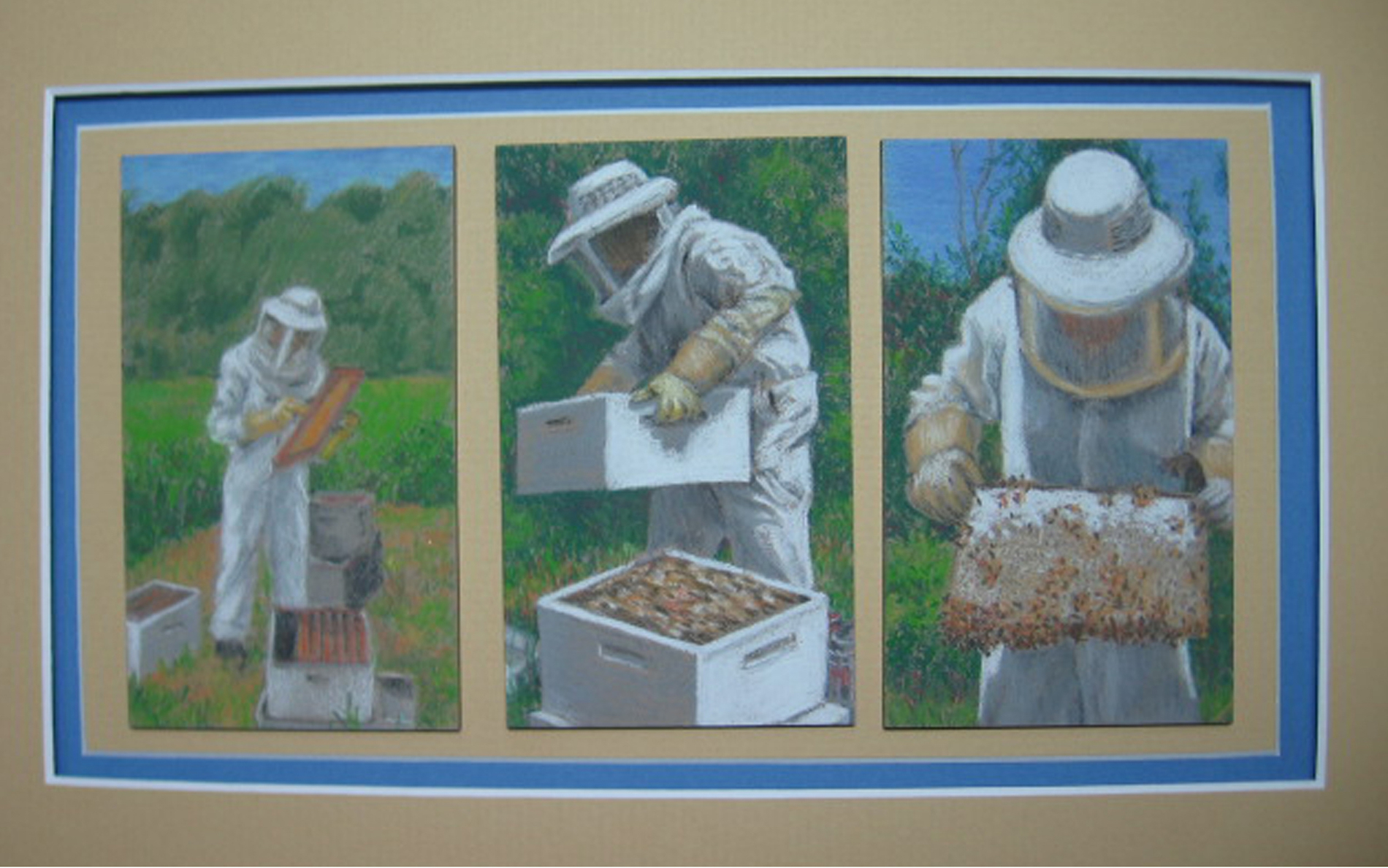 Reid, Joan, David & His Bees